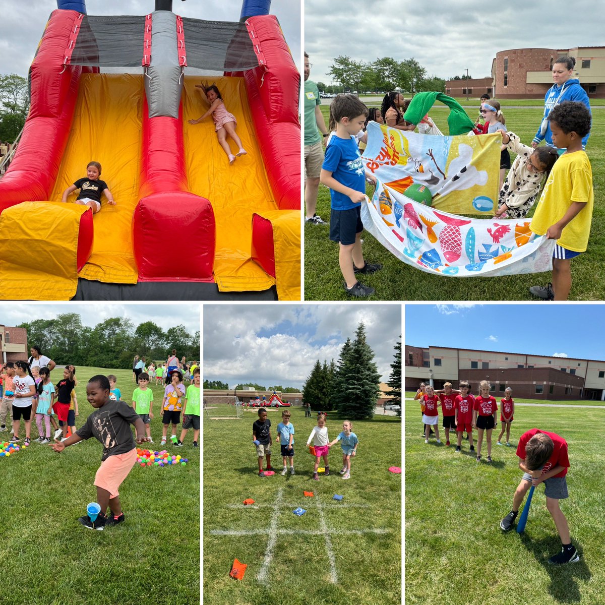 #Yes Field Day Fun @FCEhse! 😎 
A Big shoutout to our @fcepto for organizing this special day! Thank you to all our parent volunteers, too! 💚
Our #FCEfish had a blast! 🎉