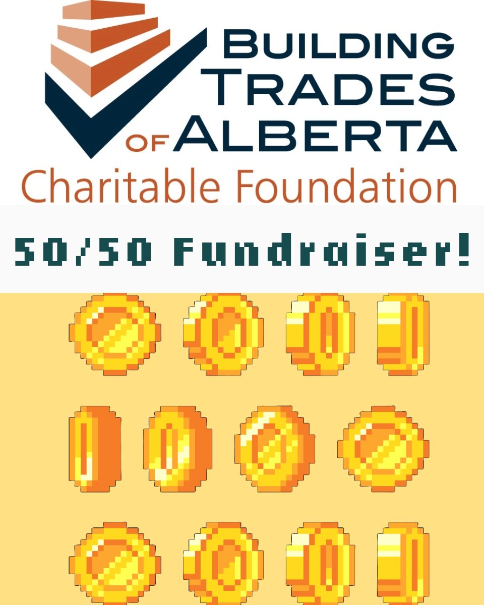 Less than 10 days left for this month's BTA Charitable Foundation 50/50! Head over to: rafflebox.ca/raffle/btachar… and 1-up your luck with some tickets! 🎟️🍄 #buildingtradesofalberta #btacharitable #rafflebox