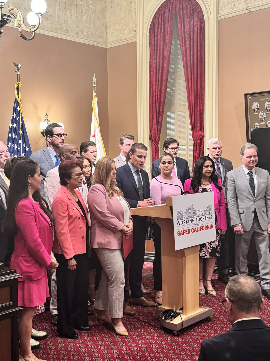 SB 908 is part of the Senate's #SaferCA Plan which provides the evidence-based, balanced approach to fighting substance use disorder, preventing fentanyl overdoses & curbing retail theft. Together, we’re making #CaliforniaSafer & healthier for all who call the Golden State home.
