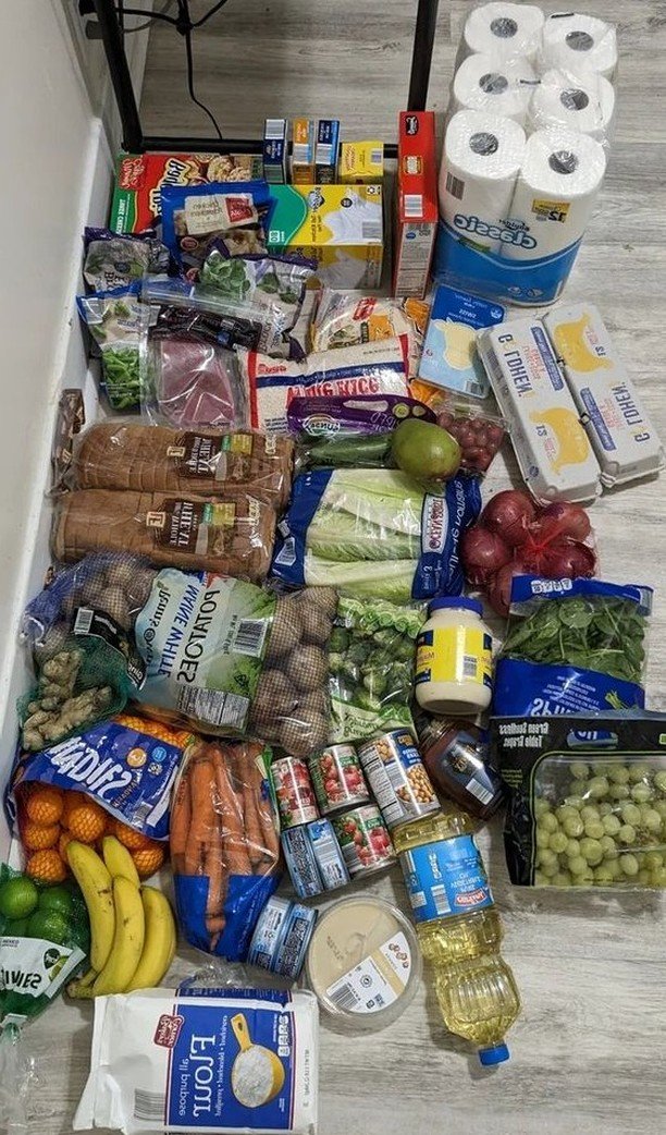 All these groceries were only $105 at Aldi