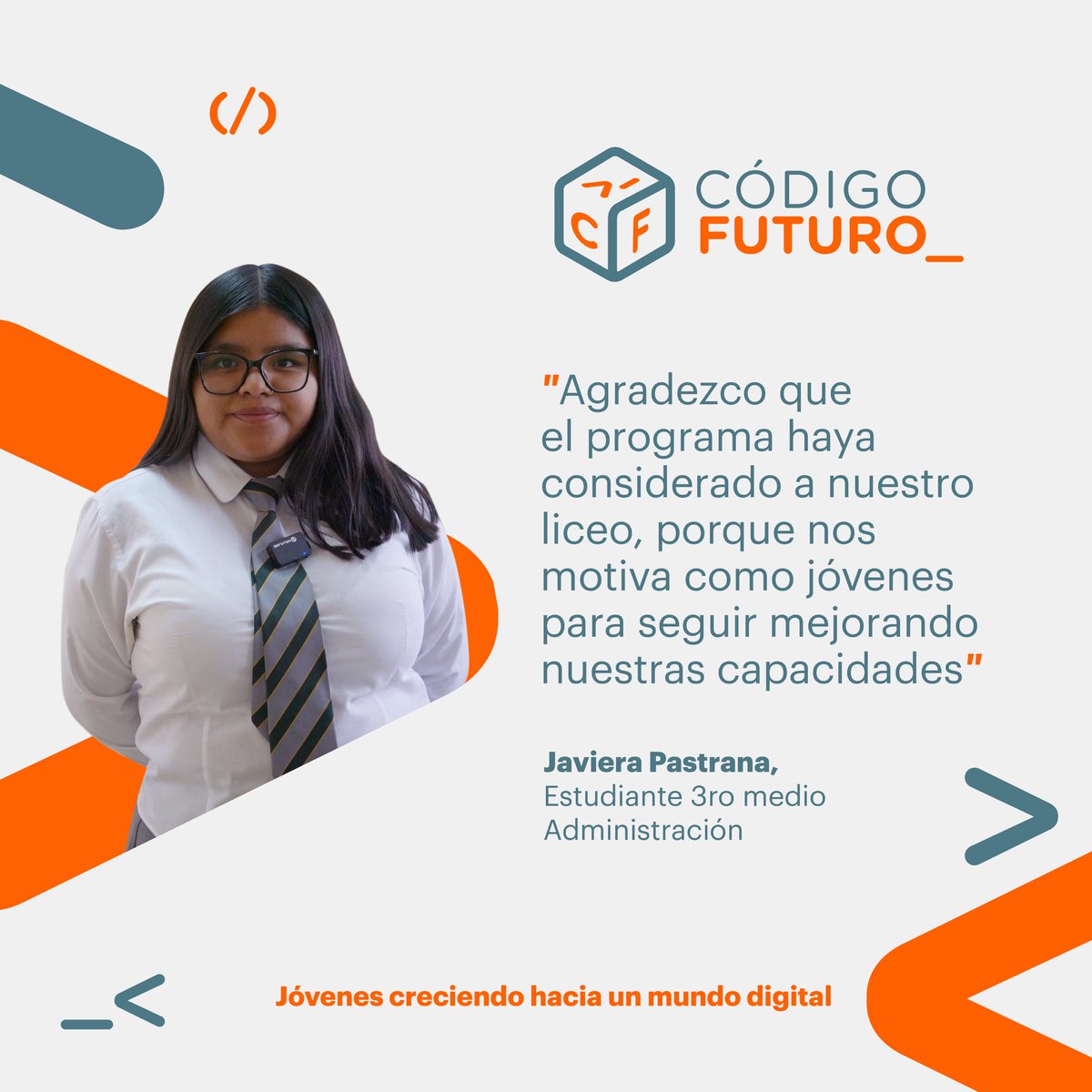 fmescondida's tweet image. 🤖¡Programa Código Futuro!🤖

Conozcan el testimonio de estos jóvenes del Liceo Likan Antai de San Pedro de Atacama, quienes por primera vez están participando del Programa Código Futuro.🚀

#SanPedrodeAtacama #CódigoFuturo #FundaciónMineraEscondida