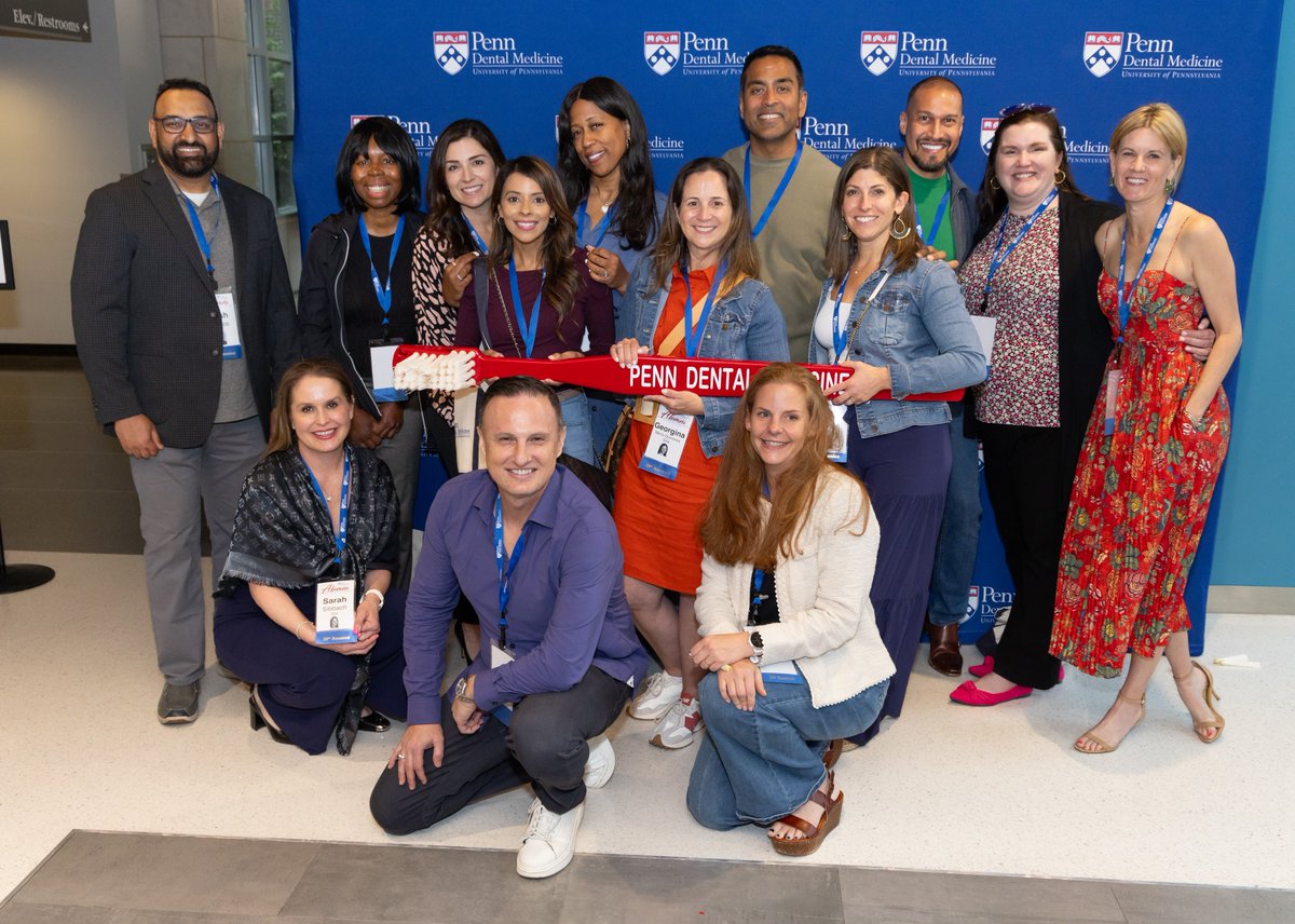 We loved welcoming back over 100 alumni to Penn Dental for Alumni Weekend 2024! Alums from all across the United States joined us for reunions, lectures, tours of the School, and the parade down locust walk. Visit bit.ly/3QVKzJp to see more photos!