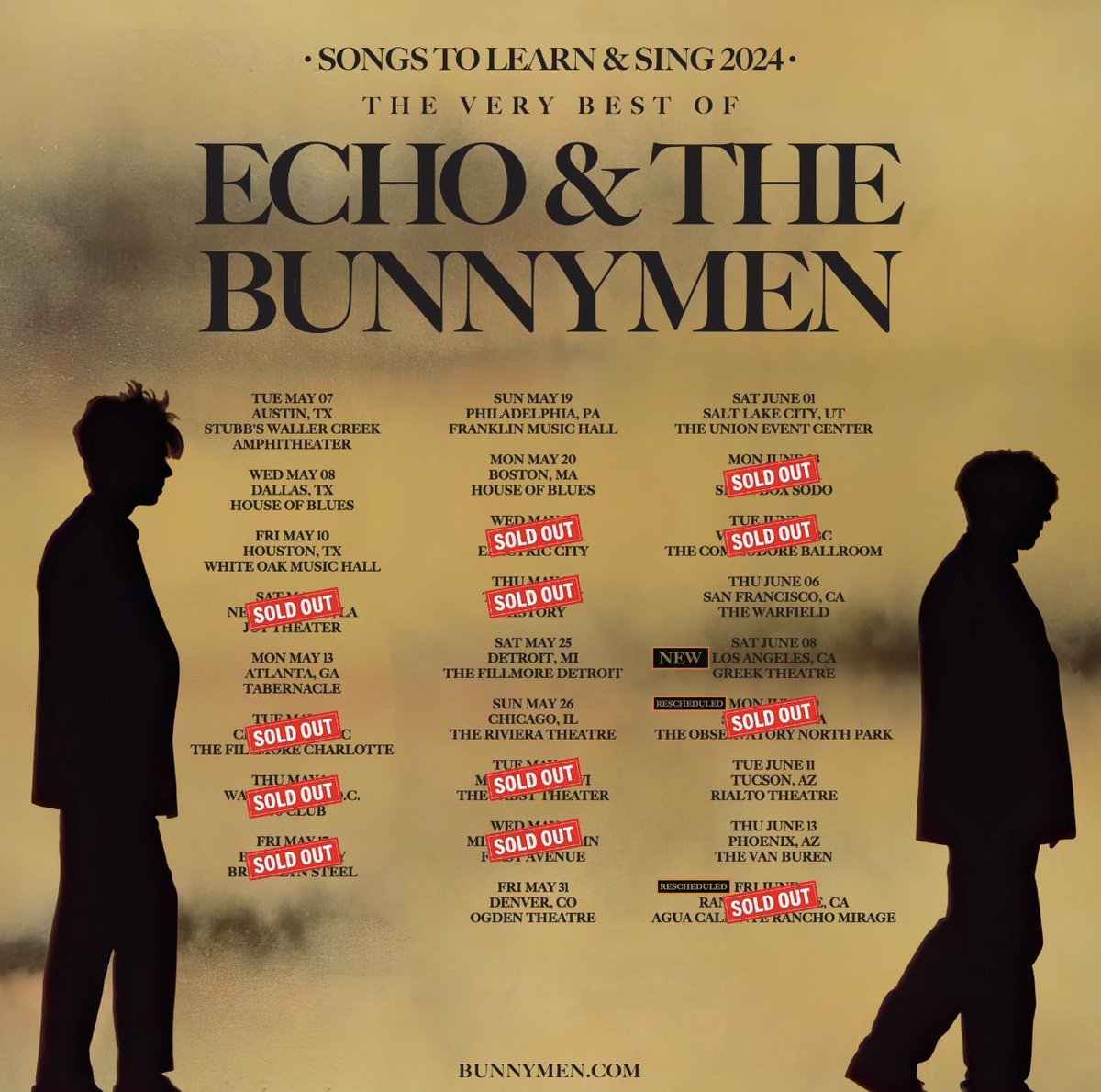 I’m ready for tonight, can’t wait to see <a href="/Bunnymen/">Echo & the Bunnymen</a> at the <a href="/ElectricCityBuf/">Electric City</a> tonight! Hearing this album live will be amazing…