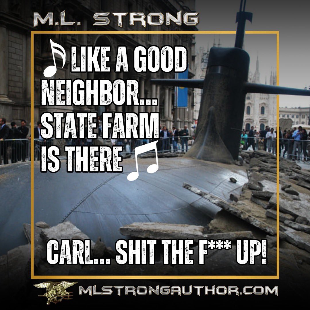 Posted @withregram • @martinlstrongauthor #ShuttheFUp #CarlChronicles #DamnitCarl #CantTakeCarlAnywhere

MLStrongAuthor.com
#warriormindset #navyseals #usnavyseals #neverquit #nevergiveup #sot #operator #hellweek #sealtraining #specialforces #specialoperations