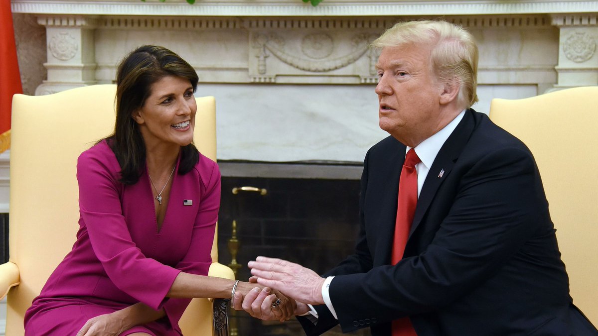 Dear @NikkiHaley --> I want to thank you for confirming today what I have been saying about you for many YEARS. 1. You are soulless. 2. You will say anything. 3. You loved Donald Trump, happily worked for him, supported and carried out his evil foreign policies. You are FAKE.