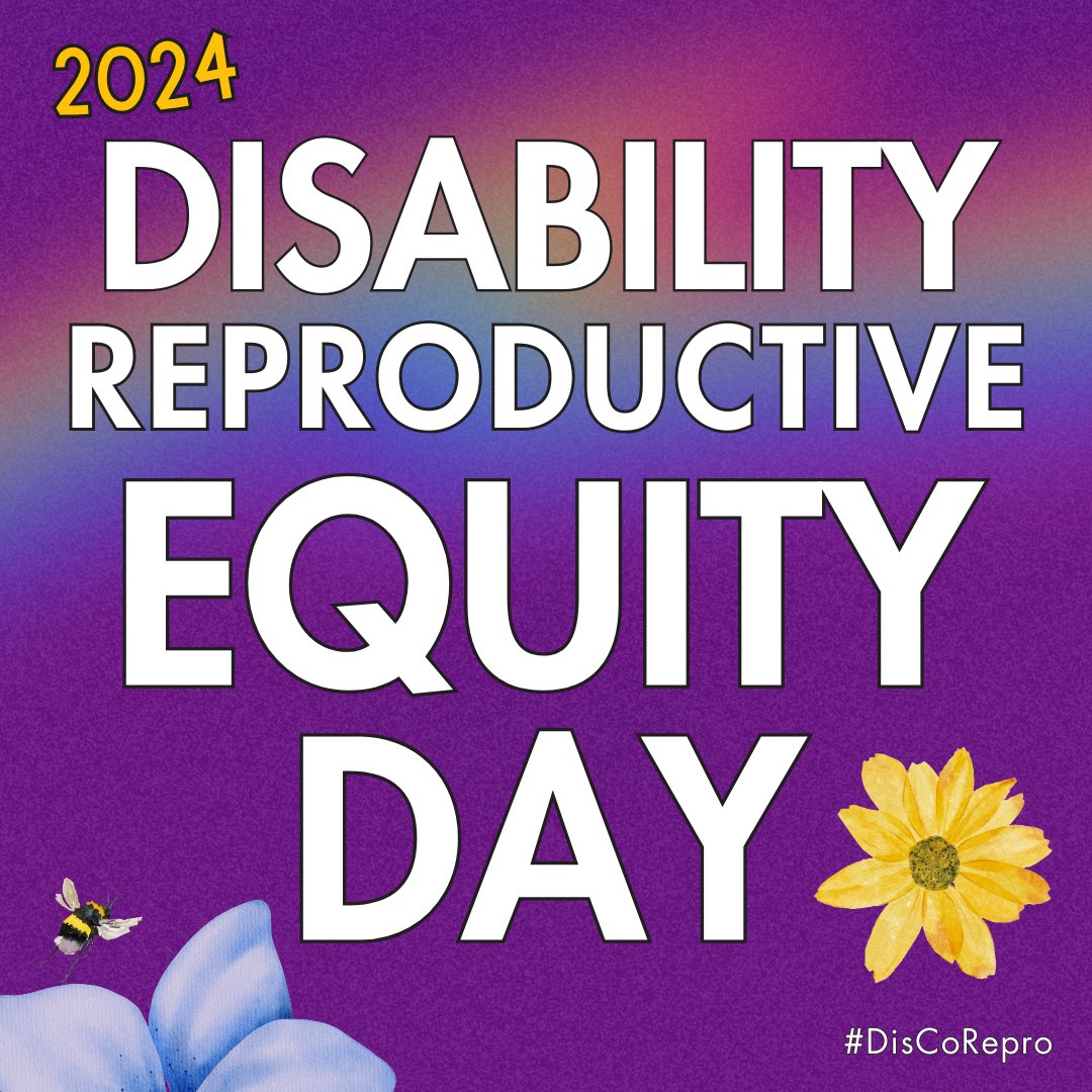 Today is the first ever Disability Reproductive Equity Day! Disabled people face sexual & repro oppression that undermines their bodily autonomy & limits access to care. Today, #FreeThePill joins advocates to fight for equitable access to #repro health care for disabled folks.