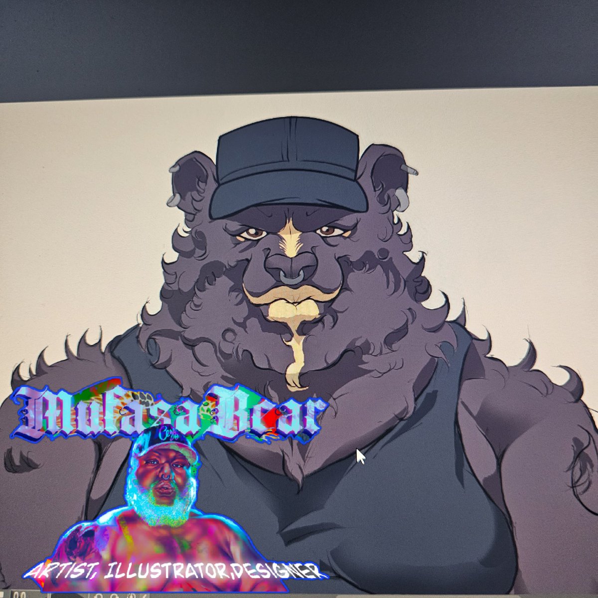 WIP.... I mean I've been 'MufasaBear' since forever....A mascot was in order....