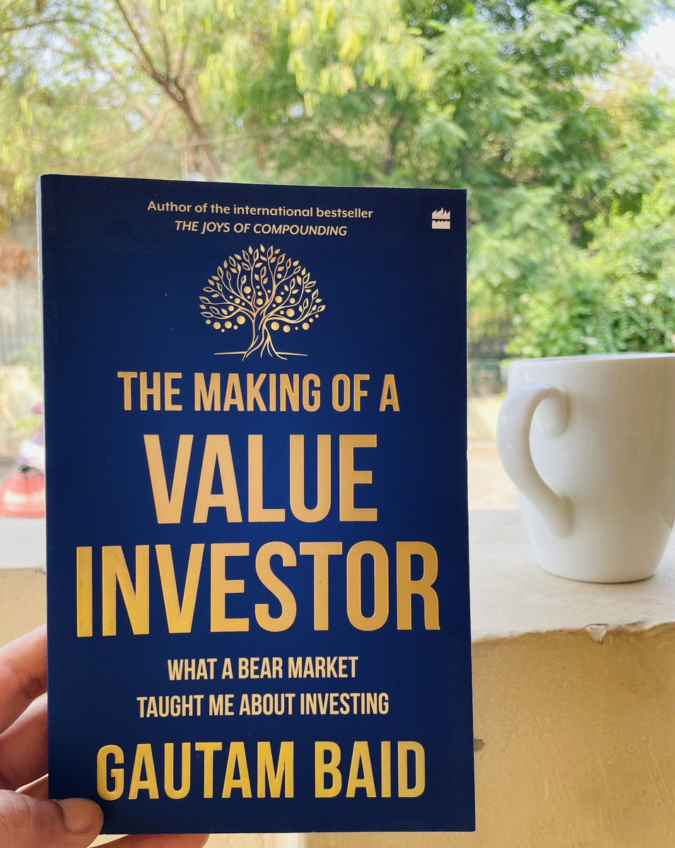 Great story telling book about value inventing.

@swing_ka_sultan thanks 😊 for recommending. Great read 

#stockmarket #valueinvesting