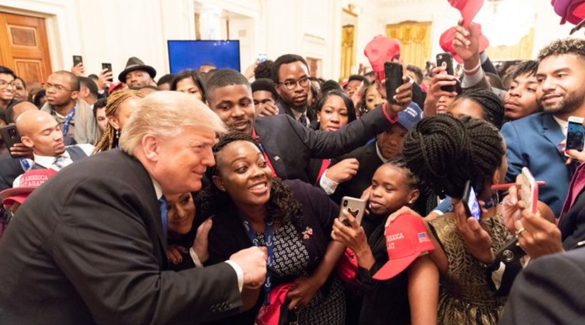 President Trump is committed to helping our black youth thrive. During his first term, he became the only president to sign a 10-year executive order in funding historic black colleges. #Trump2024 🇺🇸 
#SouthBronxRally
#USA🇺🇸 #BlackLivesMAGA #SouthBronx #Harlem #NYC #Brookyln