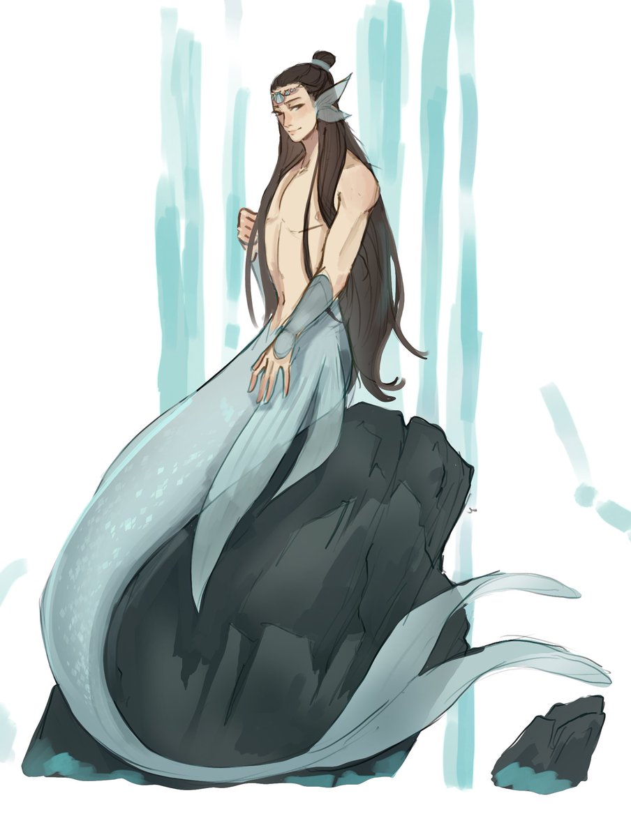 Mermay Day 22! #lanxichen #mdzs #mermay2024 #modaozushi