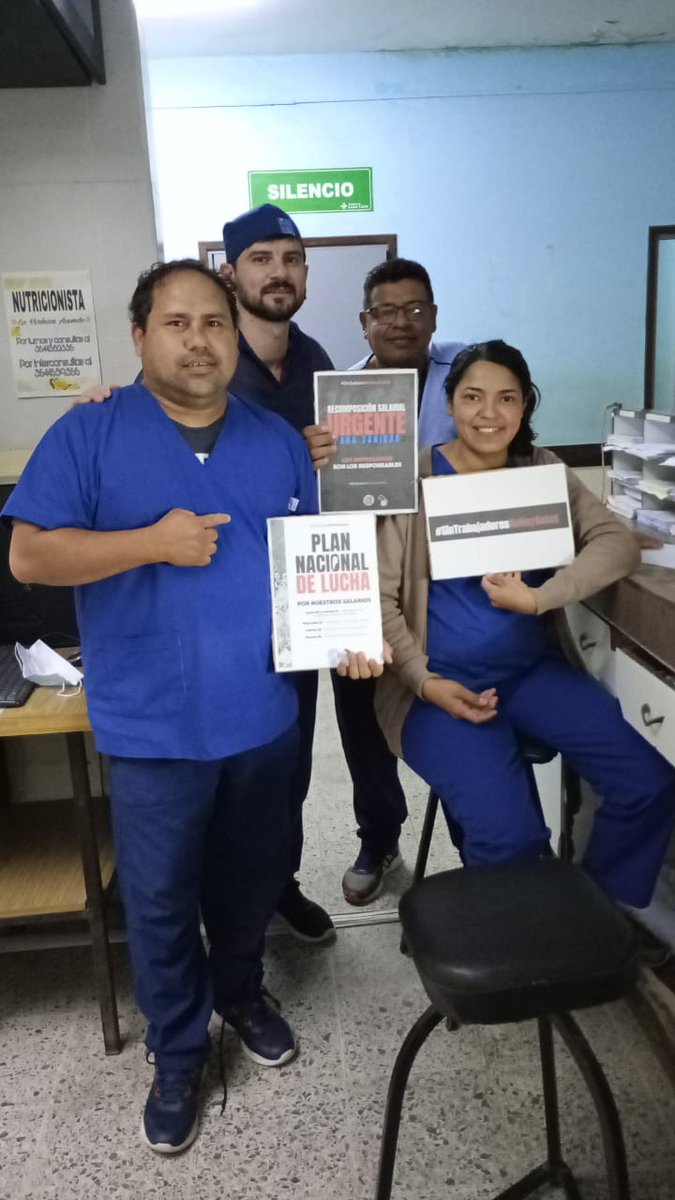 sanidadChaco's tweet photo. SIN SALARIO NO HAY SALUD

#sinsalarionohaysalud #sanidadatsachaco #atsachaco https://t.co/i0MC8szrrW