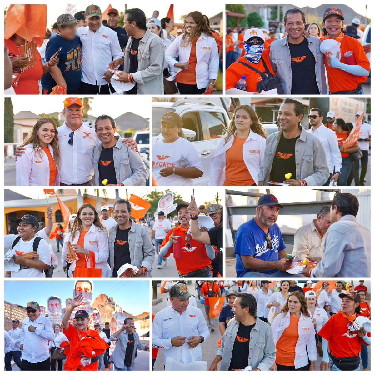 Caminamos las calles de #Guaymas como las de cada ciudad para estar cerca de las y los ciudadanos. Estamos al tiro PATOdo Sonora. Este 2 de junio #VotaNaranja