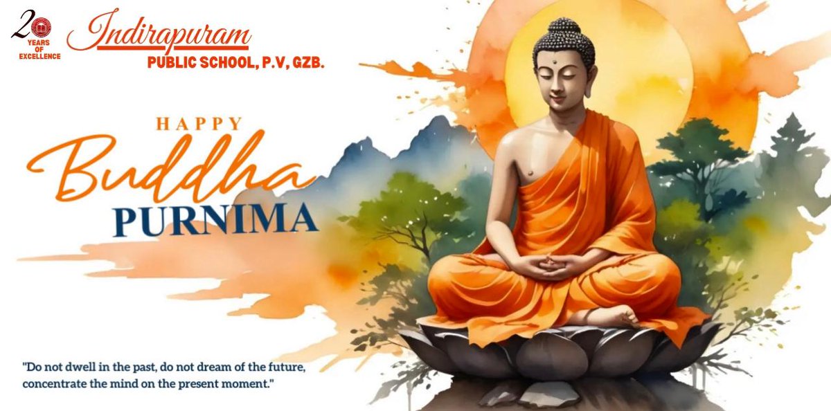 'Wishing everyone peace, wisdom, and enlightenment on this auspicious 'Buddha Purnima'. May the teachings of Lord Buddha guide you towards a life of compassion and tranquility.'✨ @IprmGrp