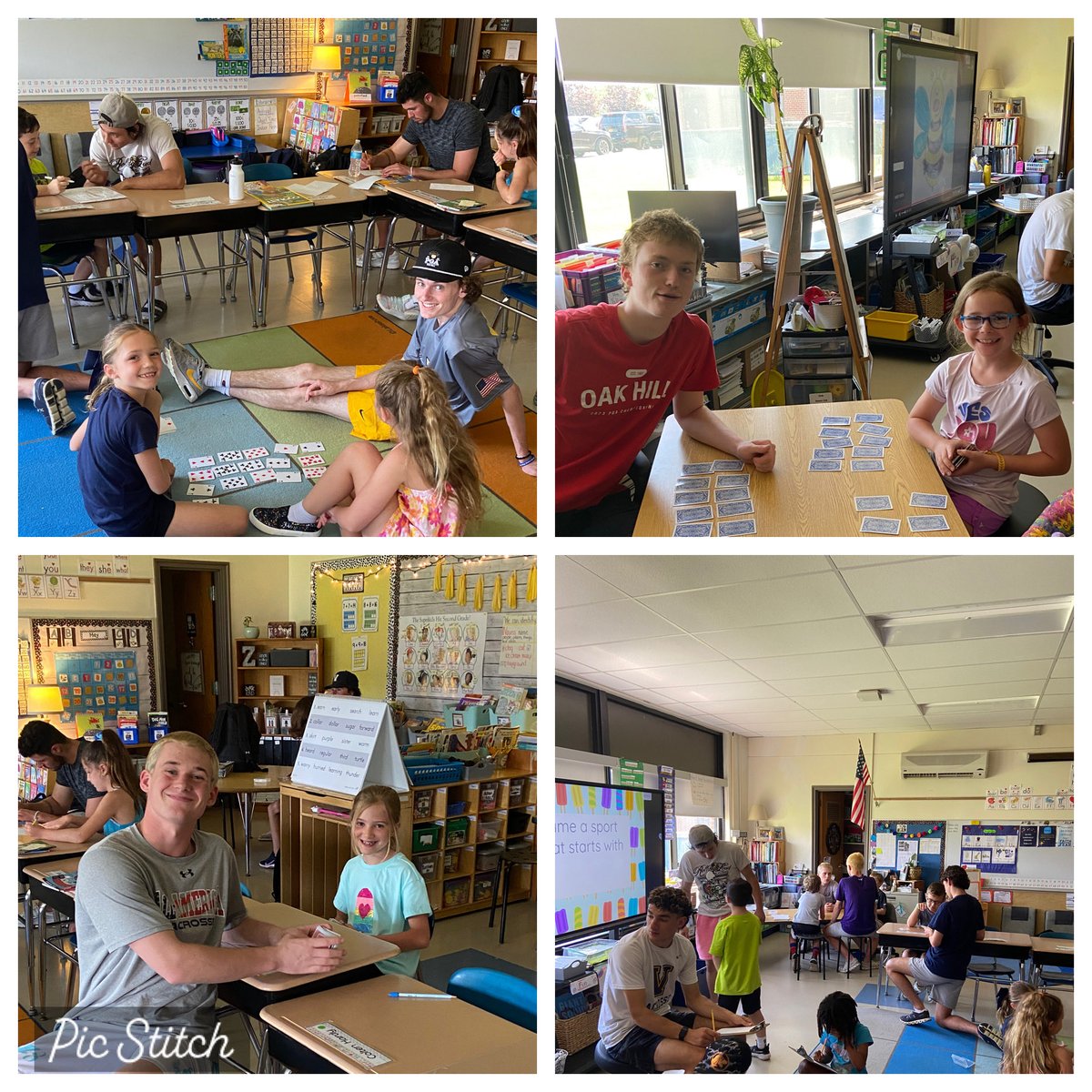 Another great day with Mrs. Zink”s second grade class. Lots of smiles all around. ⁦<a href="/VictorBLDevils/">Victor Blue Devils Ψ╰(•̀ᴗ•́ )╯</a>⁩ ⁦<a href="/HeidiRobb_VPS/">Heidi Robb</a>⁩ ⁦<a href="/TU4Community/">Team Up 4 Community</a>⁩