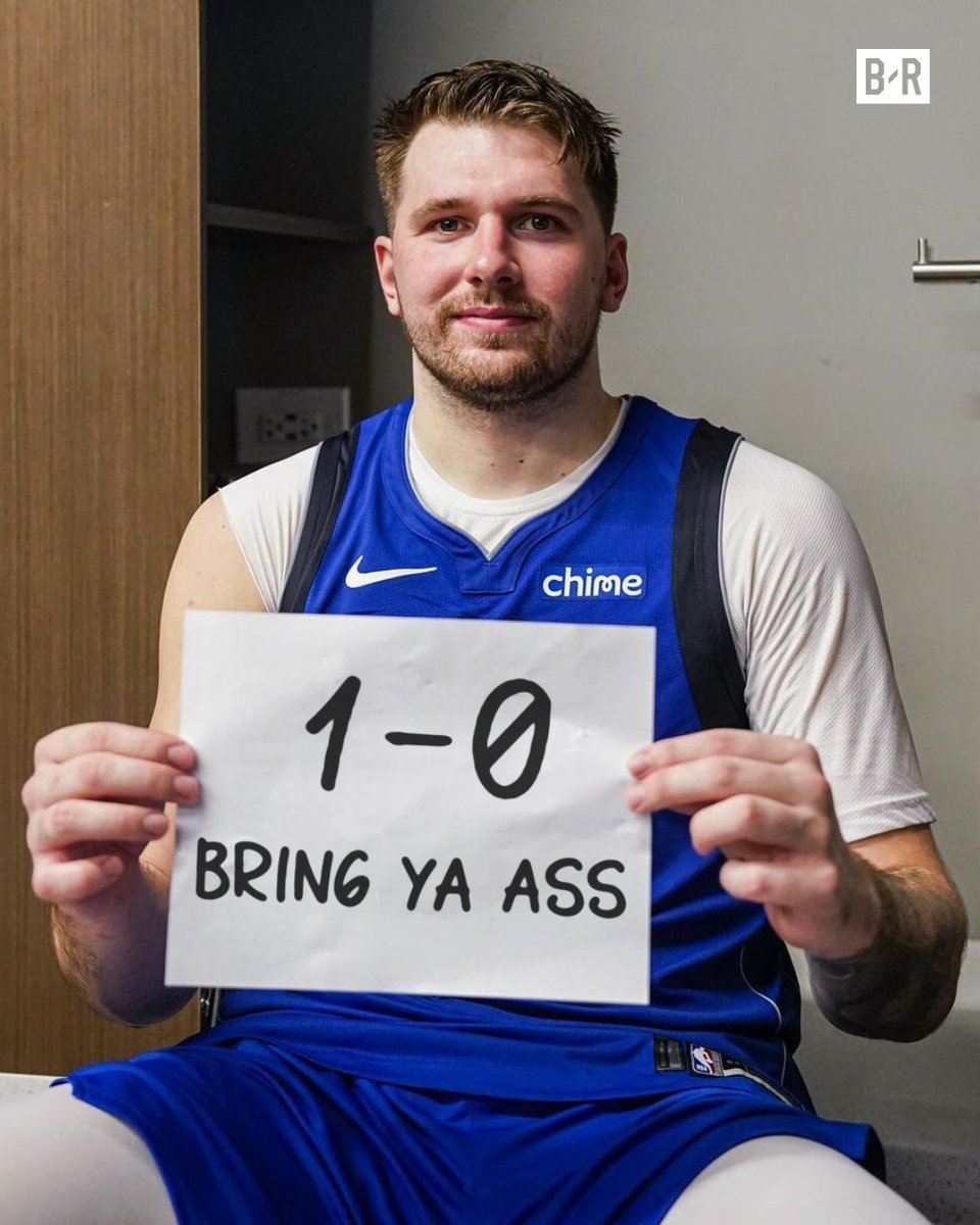 BleacherReport's tweet image. LUKA AND MAVS STEAL GAME 1 IN MINNESOTA 🔥