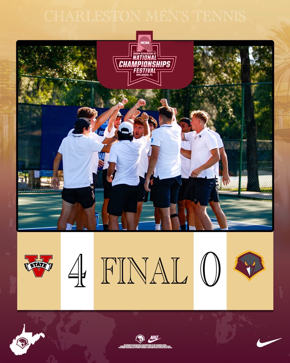 🎾 The Golden Eagles fall short in the Elite Eight to Valdosta State, but much to be proud of with this group 👏🏼 Congratulations to head coach Alec Foote and his squad for a terrific season 🦅 #WingsUp