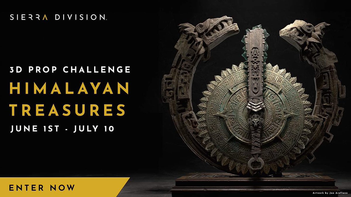 Very excited to be participating on the judge panel for Sierra Divisions Himalayan art challenge!

sierradivision.com/blog-post/hima…

#3dart #artchallenge  #gameart #3denvironment #props