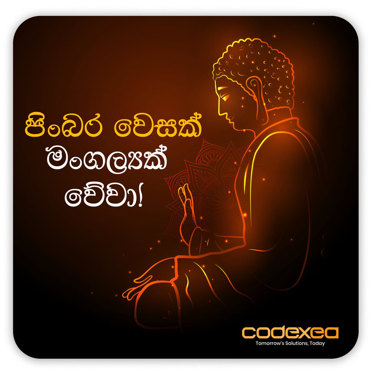 codexea_sl's tweet image. Wishing you a blessed and joyful Vesak! May your thoughts be purified, and may your life be filled with virtuous deeds and happiness.
.
..
.
#Vesak #SriLanka #VesakDay #Codexea