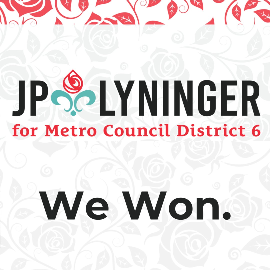 After a day off of the internet to catch our collective breath, retrieve yard signs from polling locations, hold our children and spouses, answer hundreds of text messages, and assess the new horizon, there’s only one thing to say:

We won.