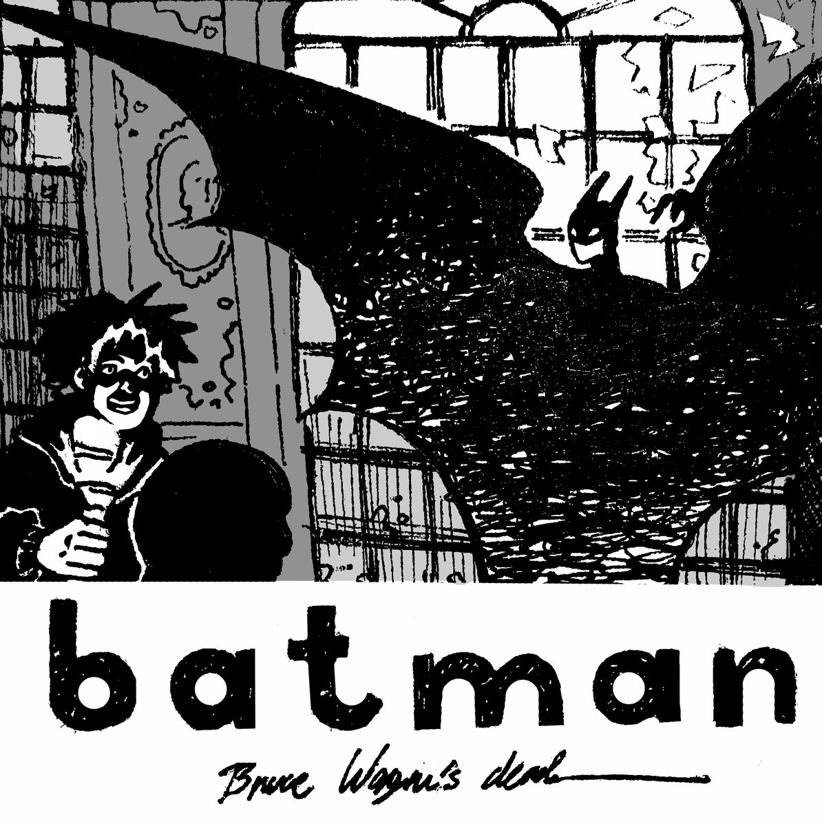 sasswonfp's tweet photo. #batman #batmanalbum #albumredraw #art #goth #gothmusic https://t.co/4gfKeSj5Ev