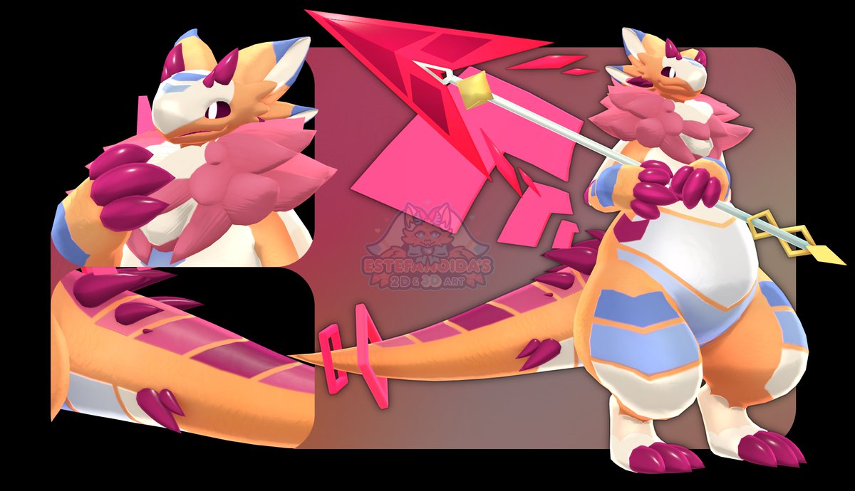 I loved this model and design!!! I'm super happy I got to work on them &gt;w&lt; ❤️❤️❤️❤️