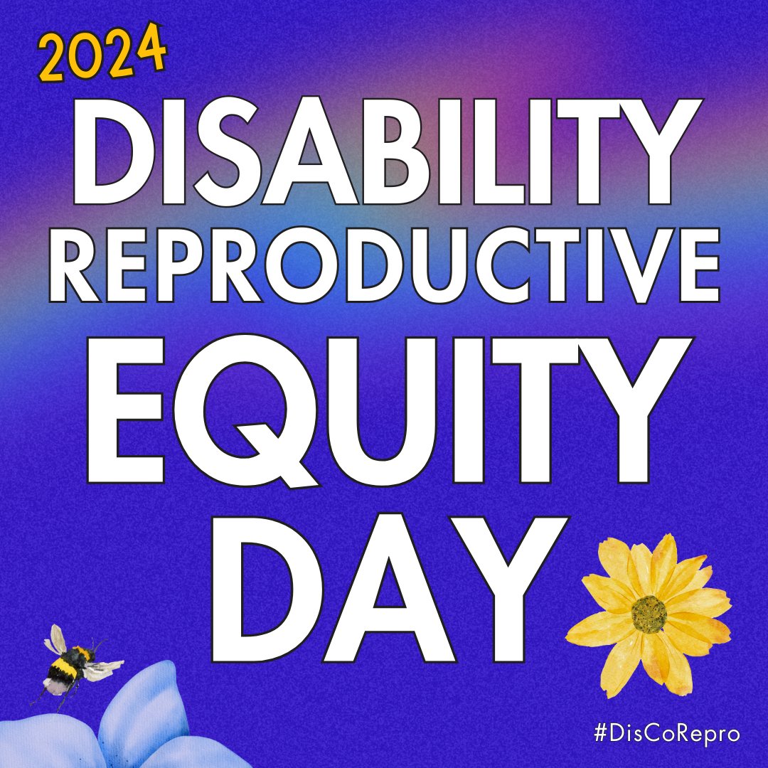 Tomorrow, we recognize Disability Reproductive Equity Day for the first time ever! We hope to see folks at 2 PM in the House Triangle or online! Check out or toolkit to participate: docs.google.com/document/d/1SN… #DisCoRepro #TheBuckStopsHere