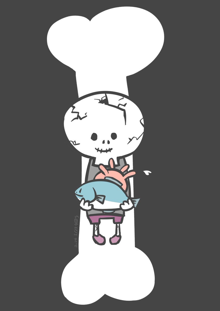 taro_55555's tweet photo. 5/23
さかなとみるくでかっちかち

#骨密度ケアの日 #一日一絵 https://t.co/SicbUjXbxP