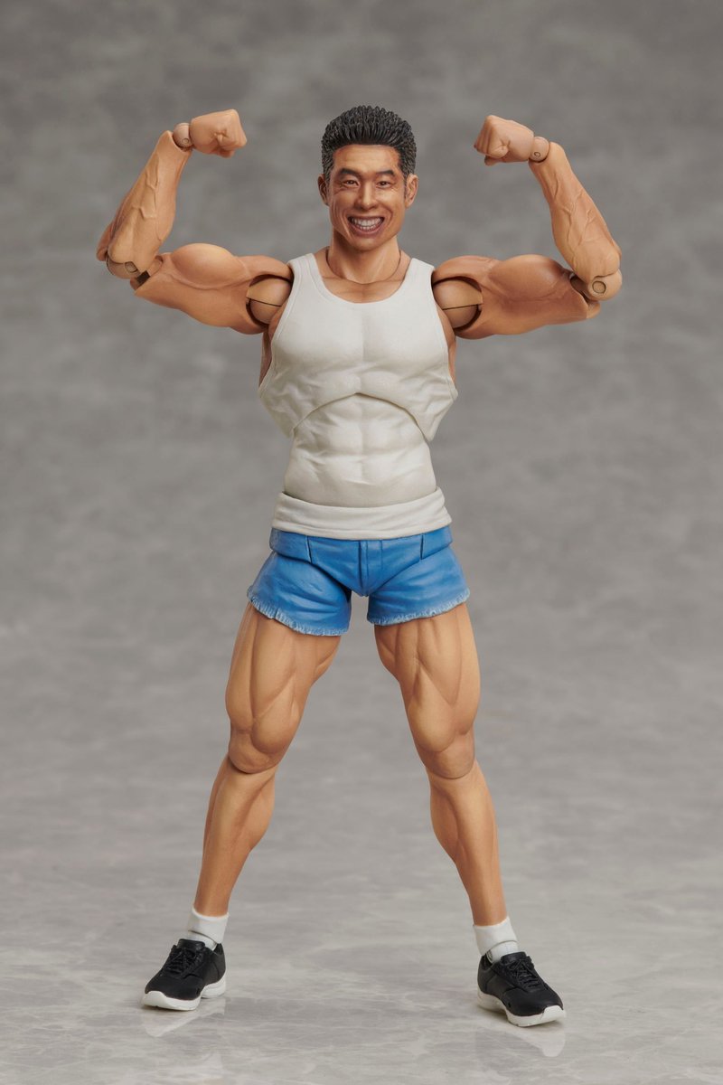 figma なかやまきんに君のフィギュアです。 (2025年1月発売) 上腕、手