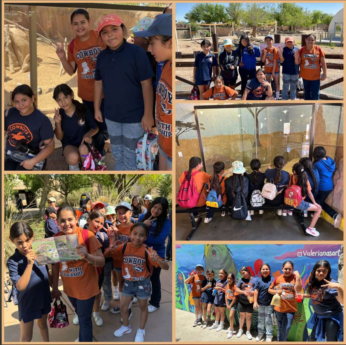 Fourth grade students @RiversideEleme2 enjoyed their field trip to the @elpasozoo 🐒🦁 Our Cowboys had fun exploring the different animals and exhibits! @UrenoOlivas @YsletaISD @CISElPaso