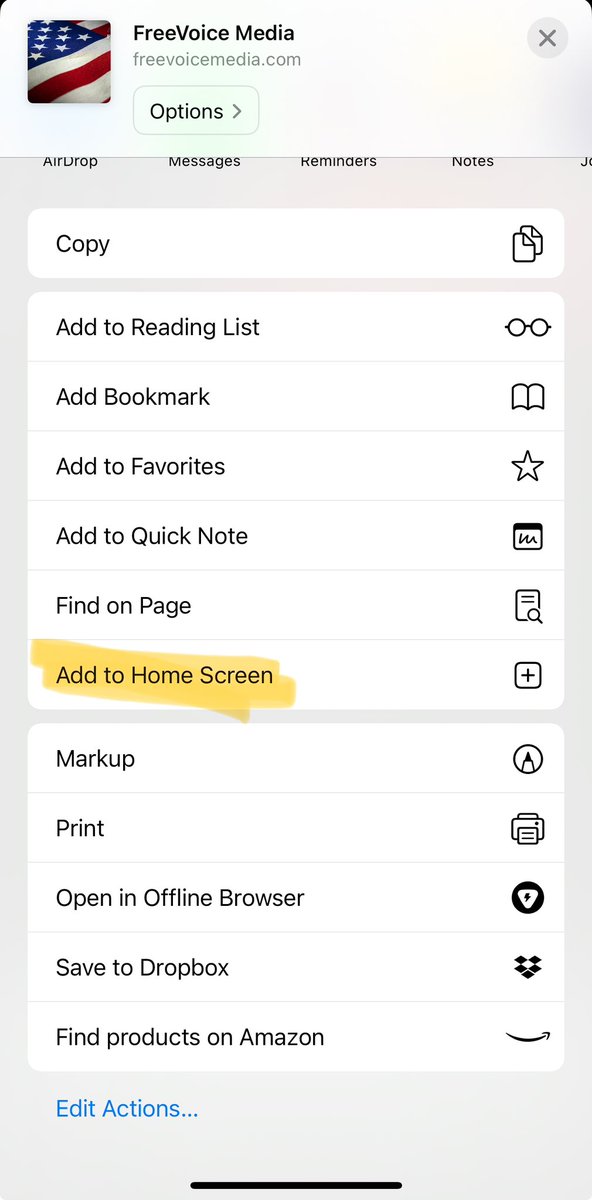 Freevoicemedia.com is updated MULTIPLE times per day! 🇺🇸 Keeping you up-to-date with groundbreaking news, storie and articles! Presented in an “easy to use” format!🙌 THIS IS HOW YOU CAN ADD IT TO YOUR HOMEPAGE ON IPHONE!📱