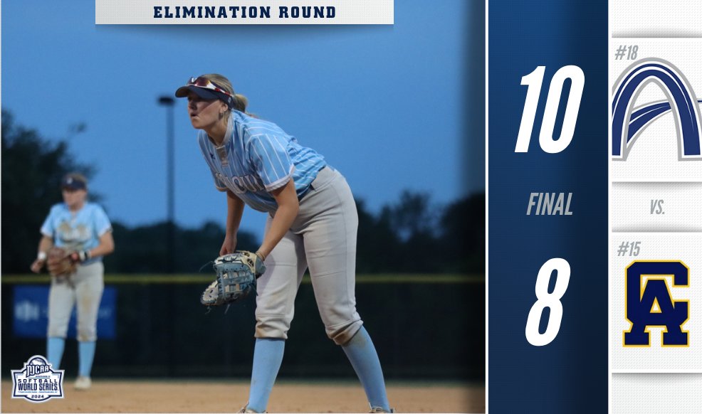 Archers on 🔝!

St. Louis takes down Central Alabama to advance in the 2024 #NJCAASoftball DII World Series. St. Louis plays tomorrow at 12 PM ET.

💻njcaa.org/championships/…