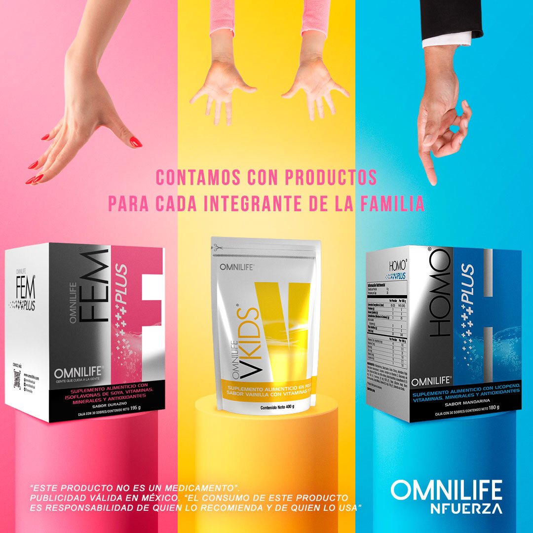 andrew_herrera_'s tweet photo. En OMNILIFE contamos con un producto para cada integrante de la familia, ¡pruébalos todos y complementa tu estilo de vida en este Día de la Familia! 😍🥰
.
#producto #hombre #mujer #niños #todos #atlixco #puebla #pasises #nutrientes https://t.co/UMRkVbrmwN