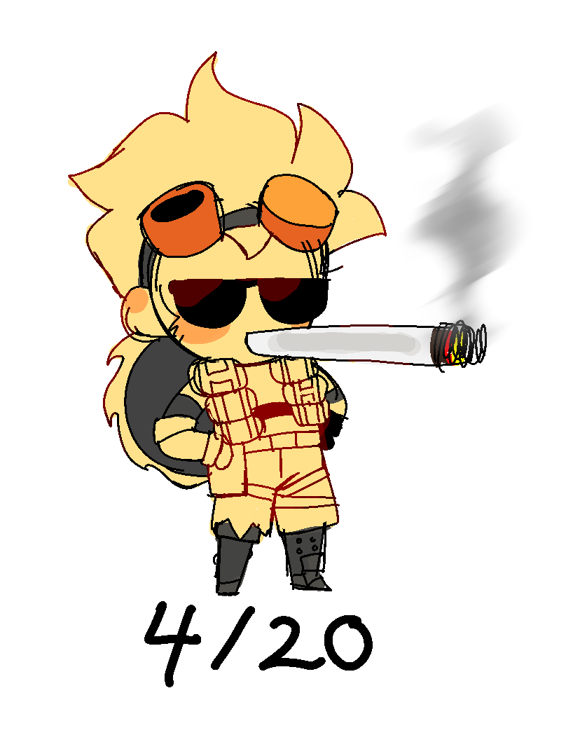 I was busy today so here is a thing I drew on 4/20 

#Overwatch2 #OverwatchFanart