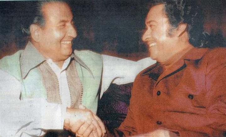 BombayBasanti's tweet image. Two of the greatest legends of Indian Cinema, Mohammed Rafi and Kishore Kumar.

Your favourite songs of them?

#mohdrafi #mohammadrafi #mohammedrafi #kishorekumar #kishoreda #bollywoodflashback
