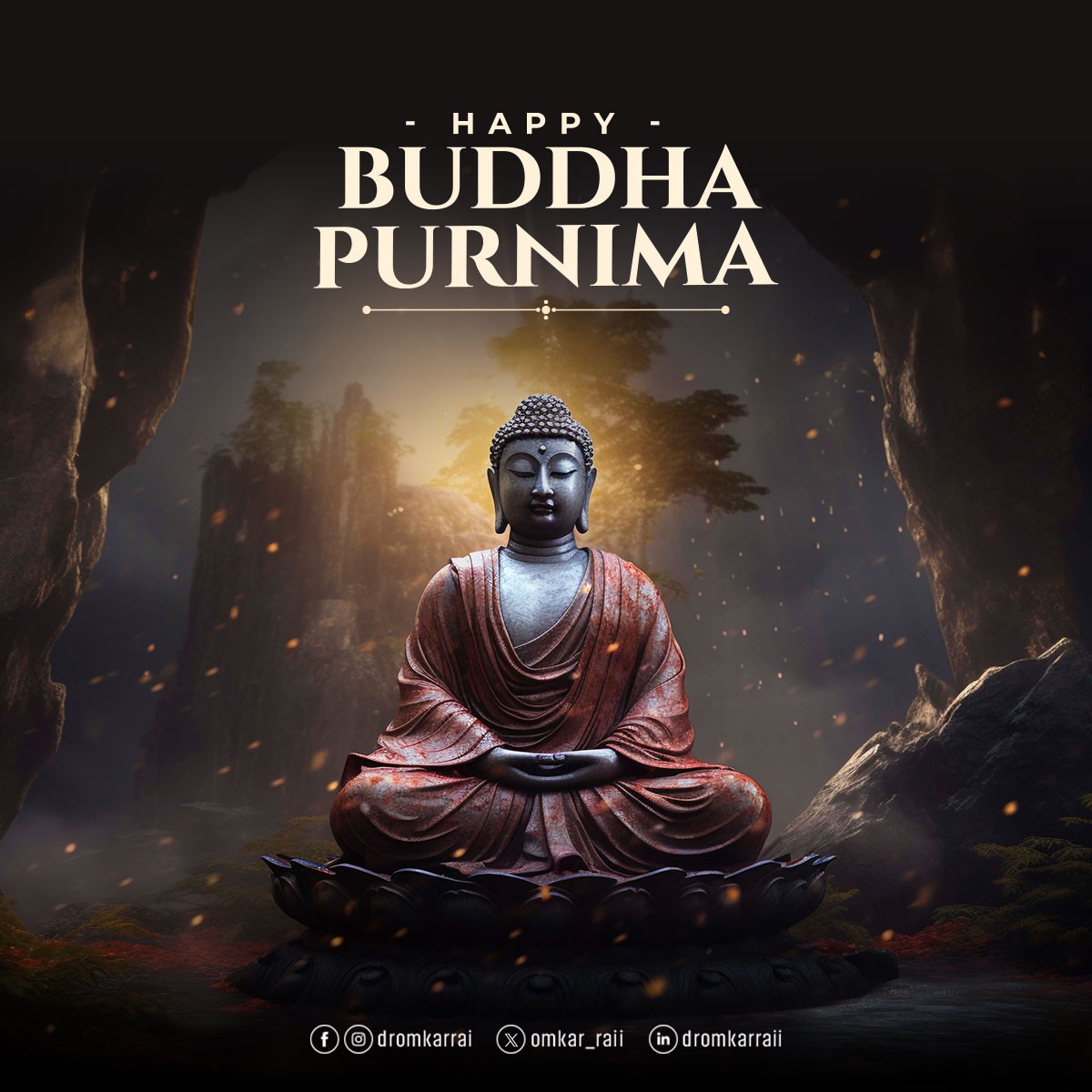 On the auspicious occasion of Buddha Purnima let's inculcate great values of compassion, spiritual peace and enlightenment, inspired by the life and teachings of Gautam Buddha, and promote empathy and universal brotherhood. #BuddhaPurnima