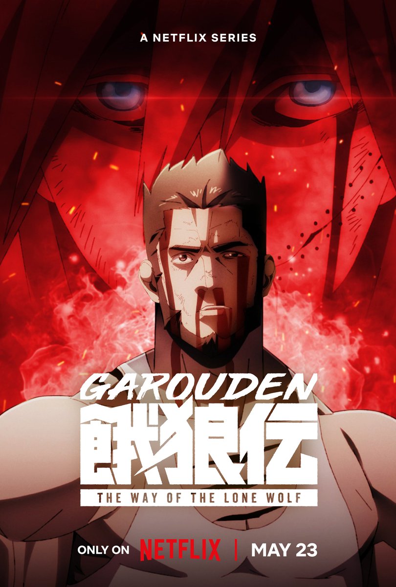 Streaming Alert 🚨 If you fancy some Anime on the weekends, watch Garouden: The Way of the Lone Wolf Streaming on @NetflixIndia on 23rd May