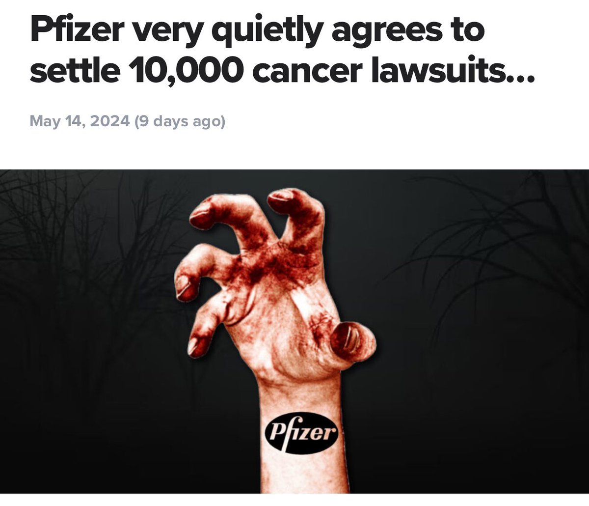 Pfizer, a titan in Big Pharma, has just settled a shocking 10,000 lawsuits linked to cancer and the antacid Zantac. The heartburn medication was proven to be linked to cases of cancer. Unsuspecting victims were able to easily access the medication as it was marketed to the