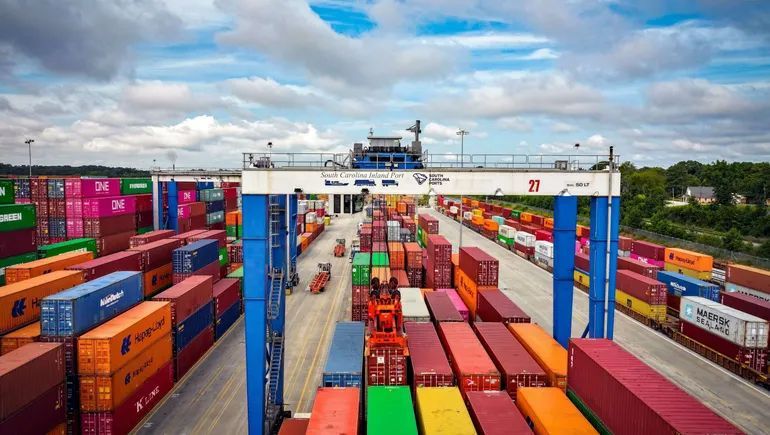 'South Carolina Ports Authority resumes operations after software issue' - - #supplychain #news buff.ly/4bqUnDD