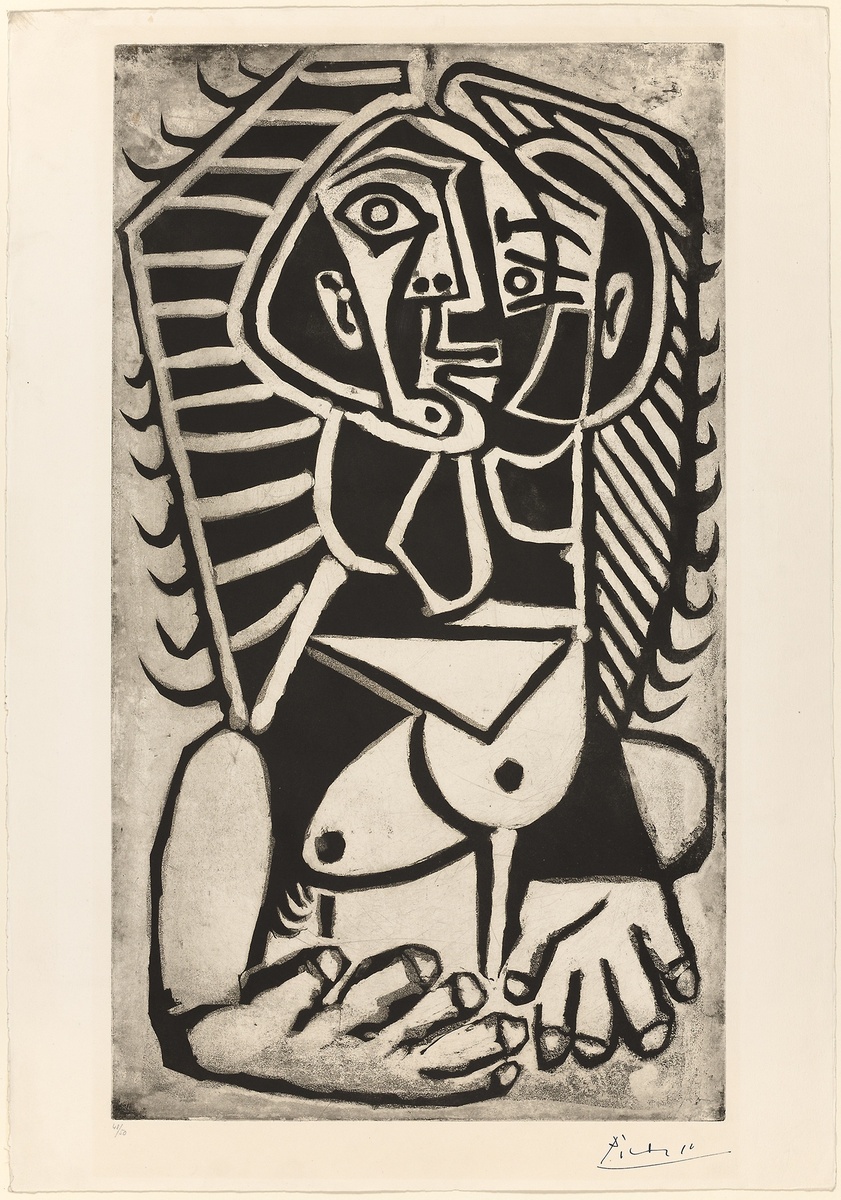 The Egyptian, 1953 linktr.ee/picasso_artbot