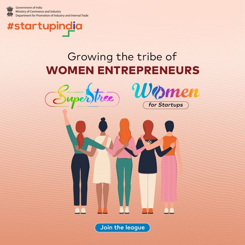 Join the vibrant tribe of trailblazers who are taking their businesses to new heights with the unwavering support of #StartupIndia. Ignite your entrepreneurial journey & conquer new horizons with us! Visit: bit.ly/3ClLbRT #WomenEntrepreneurship #Womenpreneurs #DPIIT