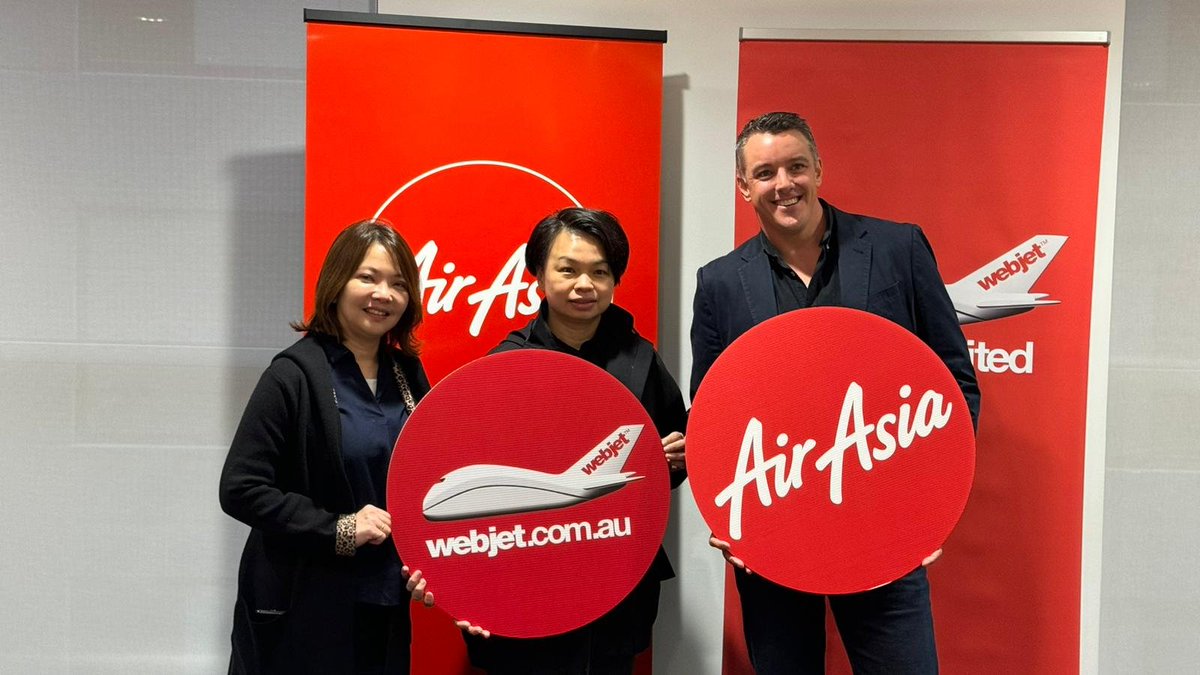 InfoblazeAero's tweet photo. #Webjet partners with AirAsia in Australia to offer best value low-cost flights to Asia and beyond
@AirAsia
#Malaysia #Aviation✈️ #Travel #Australia🇦🇺
#SoutheastAsia
https://t.co/4SJva7bph3 https://t.co/9TICM1iacG