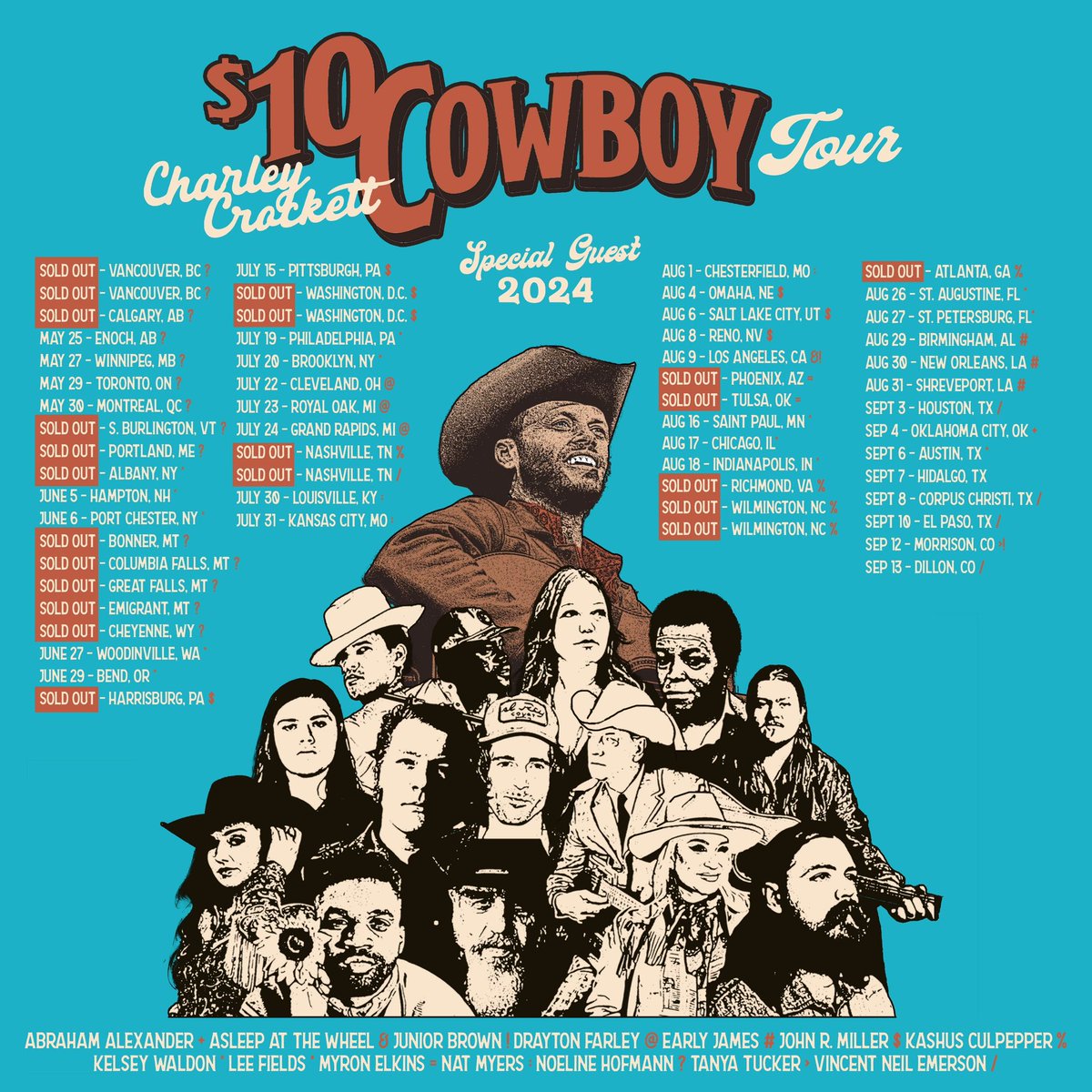 $10 Cowboy Tour’s Rollin’ 🐎