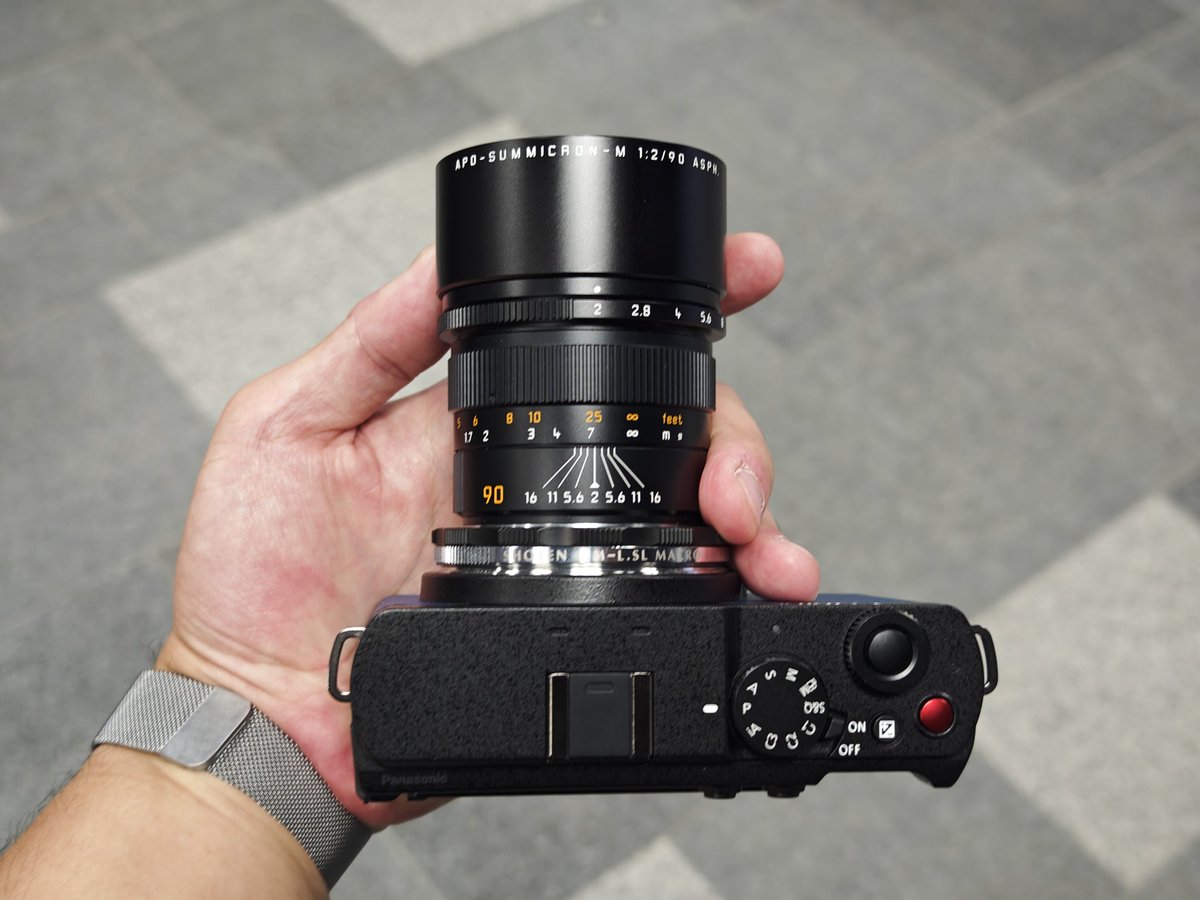 LUMIX S9にSummicron-M 28mmとAPO-Summicron 90mmも付けてみた #lumixs9