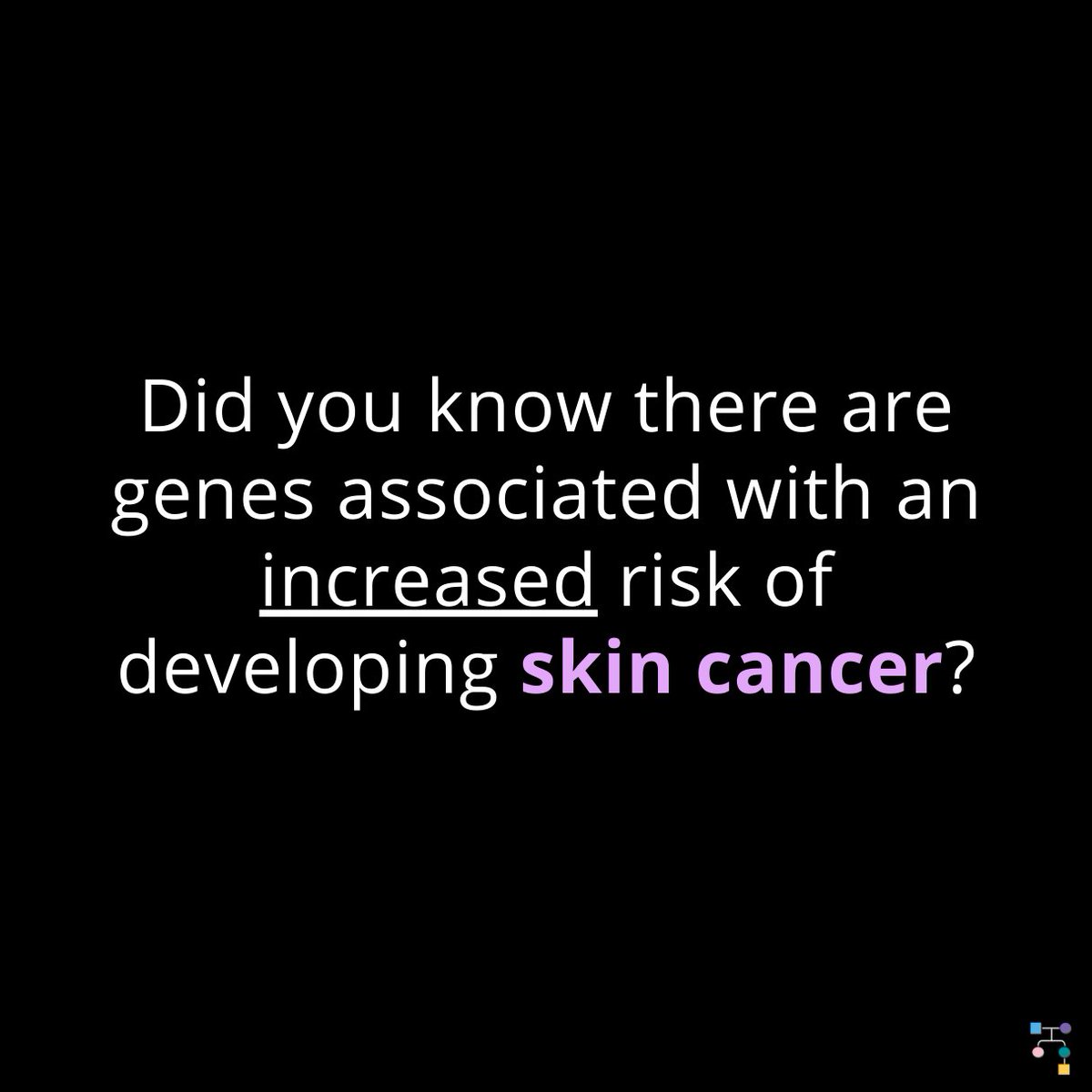 inheritedcancer's tweet photo. May is #SkinCancerAwarenessMonth! Pathogenic variants in #CDKN2A #BAP1 #POT1 &amp; #CDK4 are associated with increased #melanoma risk. #GorlinSyndrome, caused by pathogenic variants in #PTCH1, is associated with increased #basalcellcarcinoma risk. Learn more👇
https://t.co/gsBCPDMcge https://t.co/NHIfBfjp94