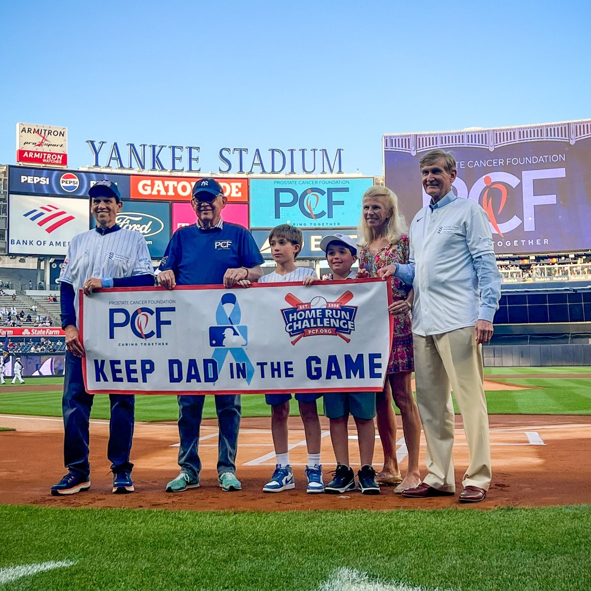 Tonight we welcome the Chairman and Founder of the Prostate Cancer Foundation &amp; a prostate cancer survivor, Michael Milken, along with <a href="/PCFnews/">Prostate Cancer Foundation</a> supporters and board members. With the support of <a href="/MLB/">MLB</a>, <a href="/PCFnews/">Prostate Cancer Foundation</a> has raised more than $70 million for lifesaving research.

Please visit