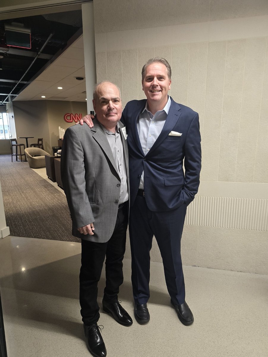 Continuing in Alphabetical order as I wish to thank all the kind folks we met. CNN Senior Political Commentator, Scott Jennings @ScottJenningsKY who I greatly admire, I ran into in the CNN hallway. His warmth radiates. The real, real deal