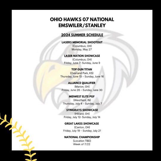 HawksOHEmswiler's tweet photo. Summer
Summer
Summertime

See you soon at the fields! https://t.co/EKxoh1R49h