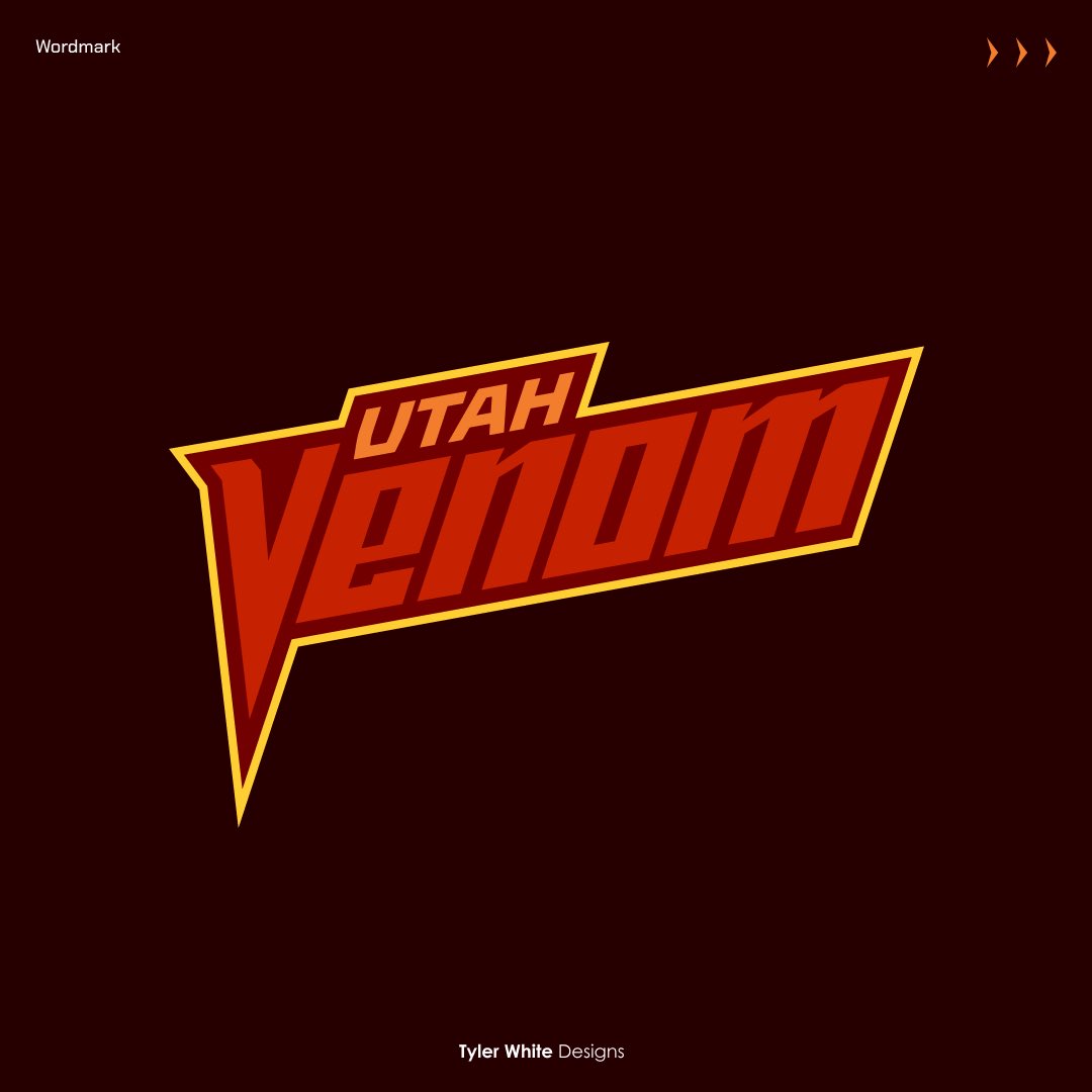 TWDesigns's tweet photo. @deltacenter @NHLinUtah Hoping Venom makes the final cut. Here’s a concept on why I think it works so well. https://t.co/9aXfTK3F5d https://t.co/27ohb4QnqC