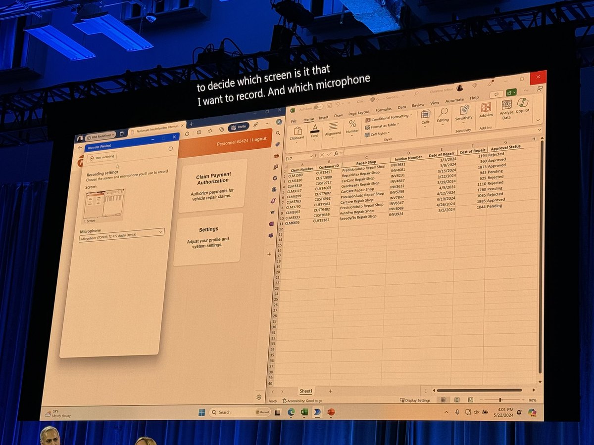 Y’all…

Y’all!

I just watched the presenter verbally walk Copilot in Power Automate Desktop through what she wanted to have happen and just circle the fields with her mouse in both an online form and excel table and it built the flow.  

And then it filled out the online form