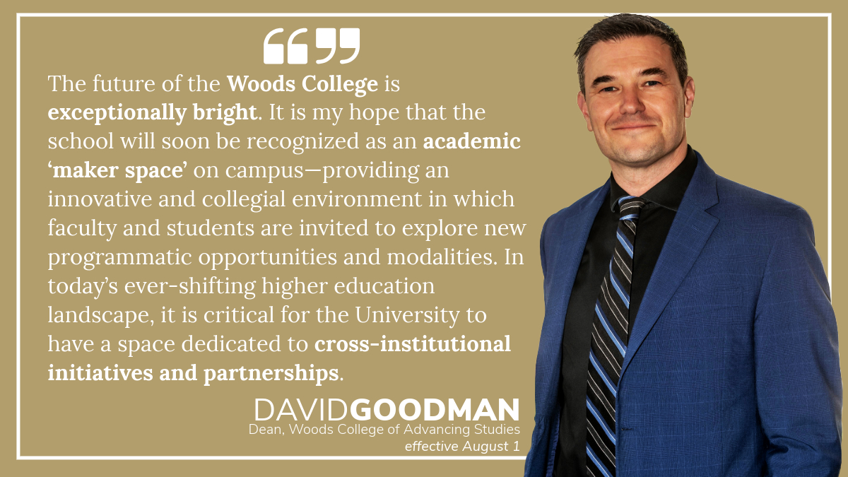 David Goodman is the new dean of @BCWoodsCollege. A highly respected clinical psychologist, administrator, and faculty member, he brings a clear understanding of Woods' distinctiveness and a desire to enhance and expand its academic programs. bc.edu/bc-web/sites/s…